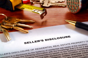 A property disclosure statement from the seller.